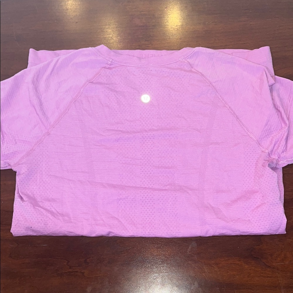 lululemon athletica Purple Boxy Polo T-Shirt